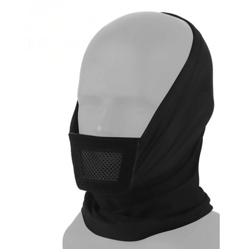 Cache col BO Manufacture Noir