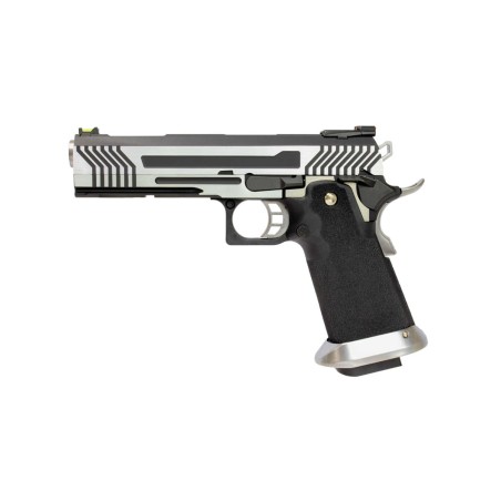 Réplique pistolet  airsoft GBB HX1101 FULL SILVER - AW CUSTOM
