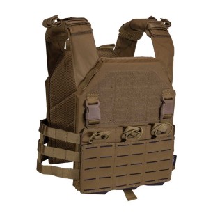 Gilet porte-plaques Drake MK3 coyote - Corso Tactical