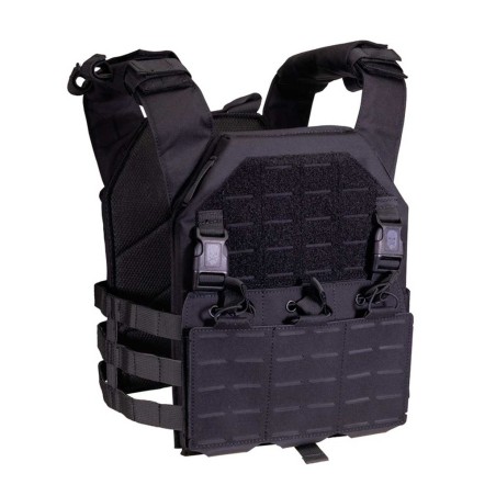 Gilet porte-plaques Drake MK3 noir - Corso Tactical