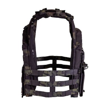 Gilet porte-plaques Drake MK3 Multicam Noir - Corso Tactical