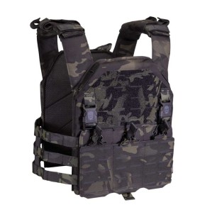 Gilet porte-plaques Drake MK3 Multicam Noir - Corso Tactical