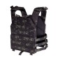 Gilet porte-plaques Drake MK3 Multicam Noir - Corso Tactical
