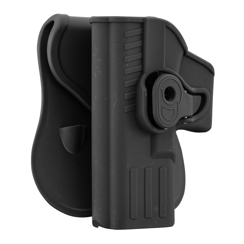 Holster rigide Quick Release pour pistolet type Glock 17 Gaucher