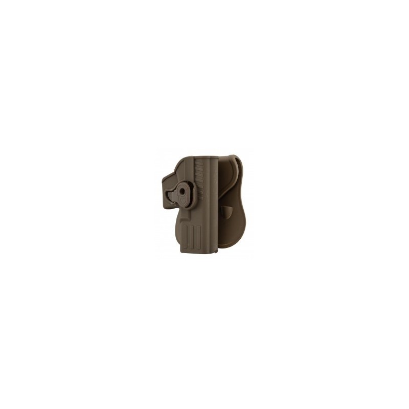 Holster rigide Quick Release pour pistolet type Glock 17 Droitier
