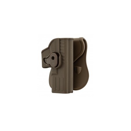 Holster rigide Quick Release pour pistolet type Glock 17 Droitier