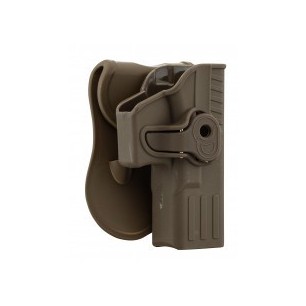 Holster rigide Quick Release pour pistolet type Glock 17 Droitier