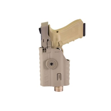 Holster rigide G17 réplique et lampe