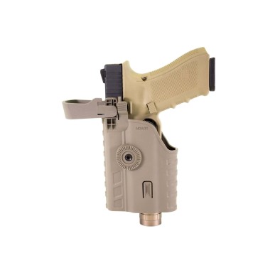 Holster rigide G17 réplique et lampe