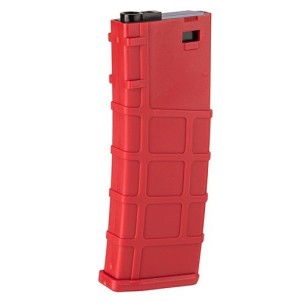 Chargeur mid-cap 200 billes Rouge pour M4 séries