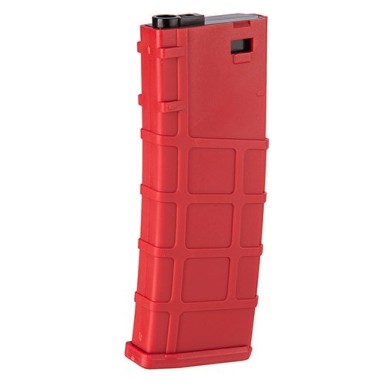 Chargeur mid-cap 200 billes Rouge pour M4 séries