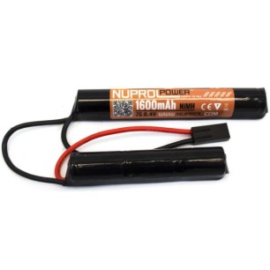 Batterie NiMh 2 éléments 8,4 v/1600 mAh