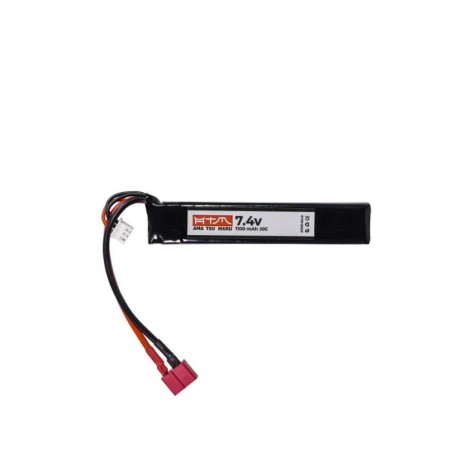 Batterie LiPo 7,4V 1100mAh 20C Mini Stick (Dean Large) - ATM