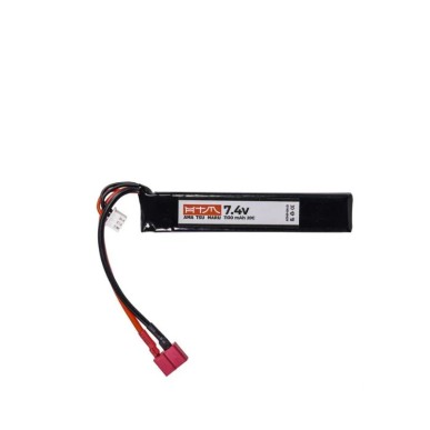 Batterie LiPo 7,4V 1100mAh 20C Mini Stick (Dean Large) - ATM