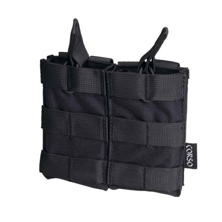 Poche porte-chargeurs double M4 Dagger MOLLE - noir