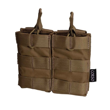 Poche porte-chargeurs double M4 Dagger MOLLE - coyote