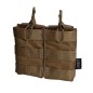 Poche porte-chargeurs double M4 Dagger MOLLE - coyote