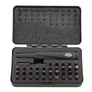 GUN POWER TOOL Set Tournevis 37 pcs .50 Caliber