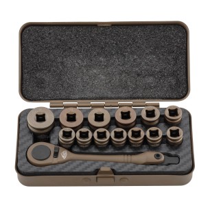 GUN POWER TOOL Kit Douilles Shell 14 pcs Cerakote