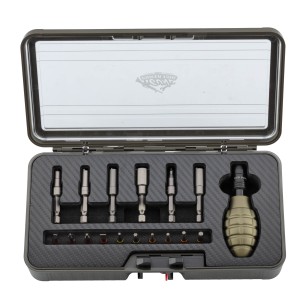 GUN POWER TOOL Set Outils 17 pcs Grenade