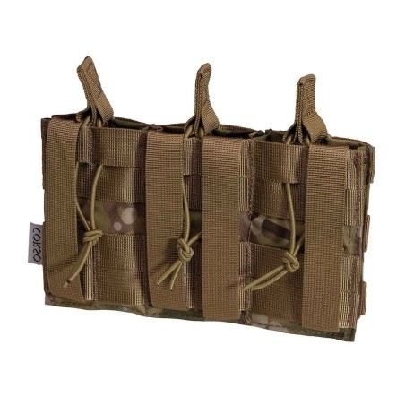Poche porte-chargeurs triple M4 Dagger MOLLE - Corso Tactical Multicam