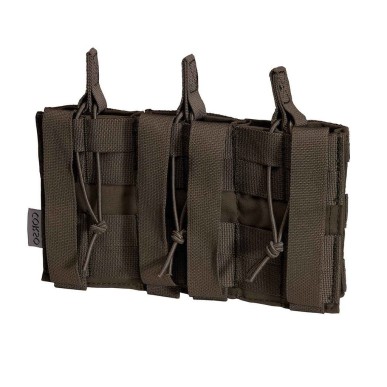 Poche porte-chargeurs triple M4 Dagger MOLLE - Corso Tactical Ranger Green