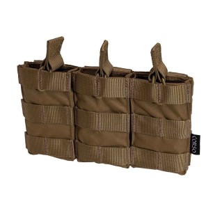 Poche porte-chargeurs triple M4 Dagger MOLLE - Corso Tactical Tan