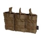 Poche porte-chargeurs triple M4 Dagger MOLLE - Corso Tactical Tan