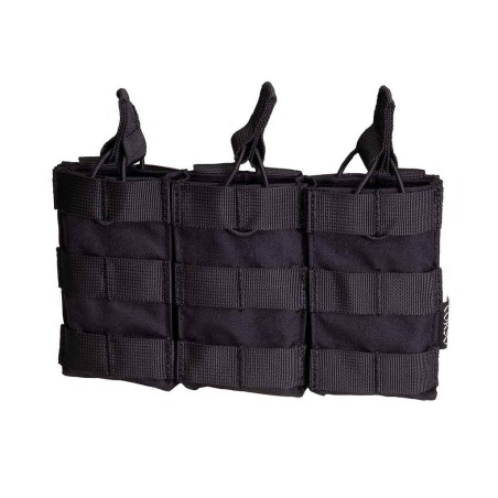 Poche porte-chargeurs triple M4 Dagger MOLLE - Corso Tactical Noir