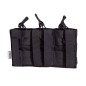 Poche porte-chargeurs triple M4 Dagger MOLLE - Corso Tactical Noir