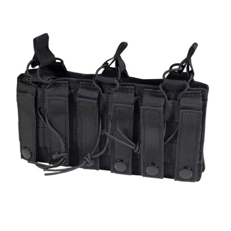 Poche porte-chargeurs triple M4 Dagger MK1 Laser - Corso Tactical Noir