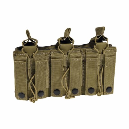 Poche porte-chargeurs triple M4 Dagger MK1 Laser - Corso Tactical Tan