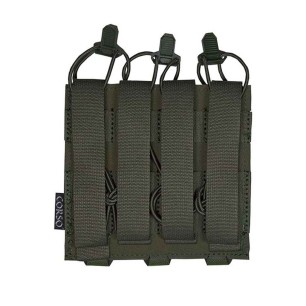 Poche porte-chargeurs triple MP5/MP7 Dagger Laser - Corso Tactical Ranger Green