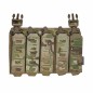 Porte chargeur frontal MP5 / MP7 MOLLE pour gilet tactique Multicam