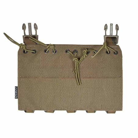 Porte chargeur frontal MP5 / MP7 MOLLE pour gilet tactique Multicam
