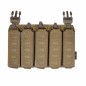 Porte chargeur frontal MP5 / MP7 MOLLE pour gilet tactique Tan
