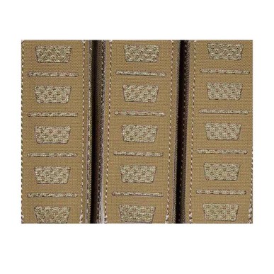 Porte chargeur frontal MP5 / MP7 MOLLE pour gilet tactique Tan