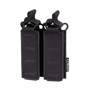 Poche porte-chargeurs double pour pistolet Dagger MK1 Laser - Corso Tactical Noir