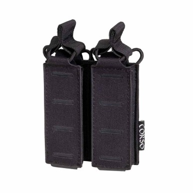 Poche porte-chargeurs double pour pistolet Dagger MK1 Laser - Corso Tactical Noir
